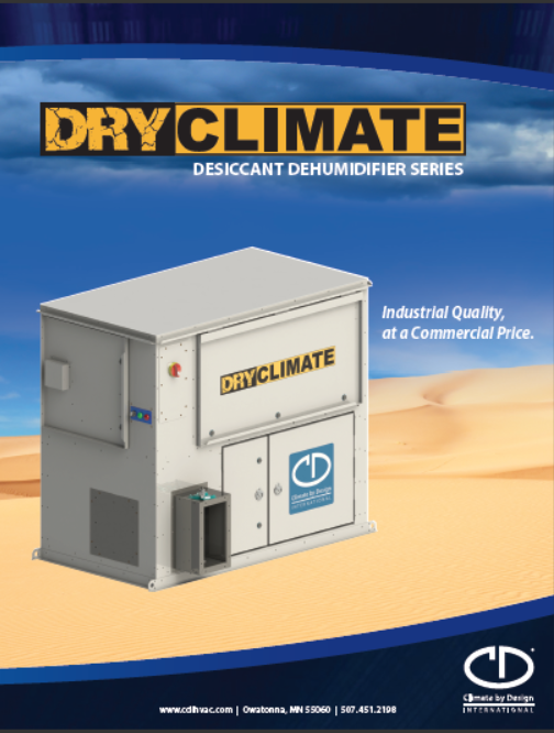 Dry Climate Desiccant Dehumidifier Series